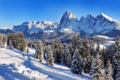 Горнолыжный курорт Валь-Гардена