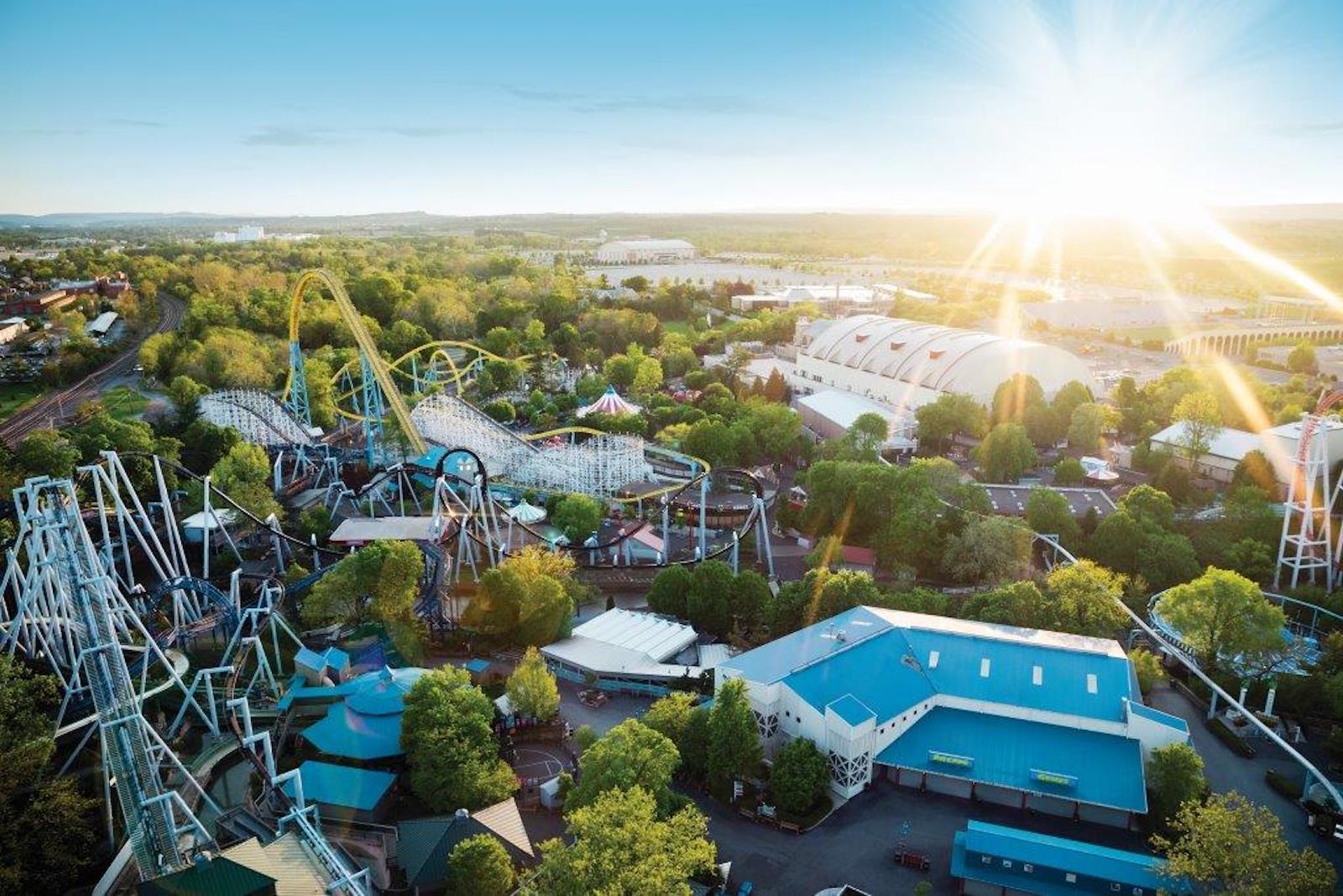 Hersheypark парк развлечений в Пенсильвании